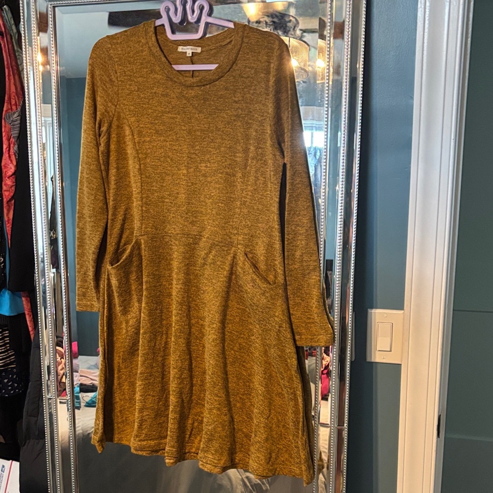 Malibu Mustard Knit Top